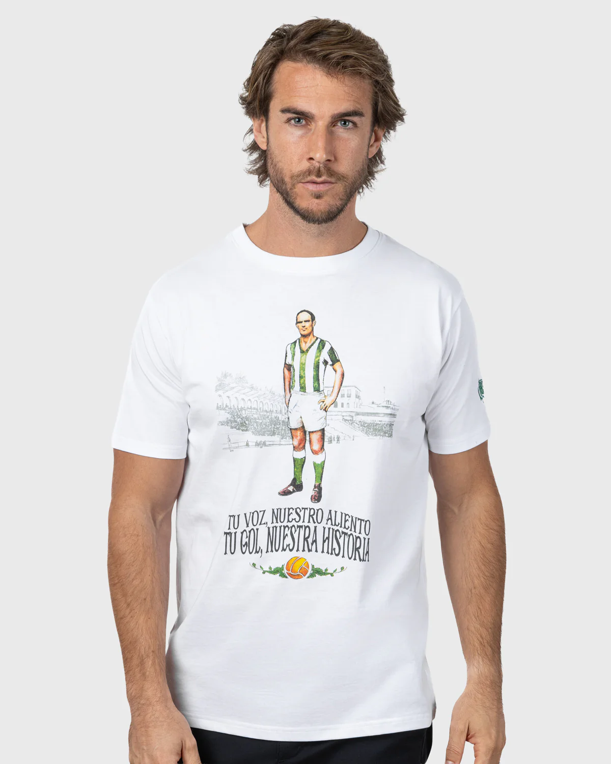 1940 TU VOZ TU GOL - Camiseta futbol retro. - Image 4