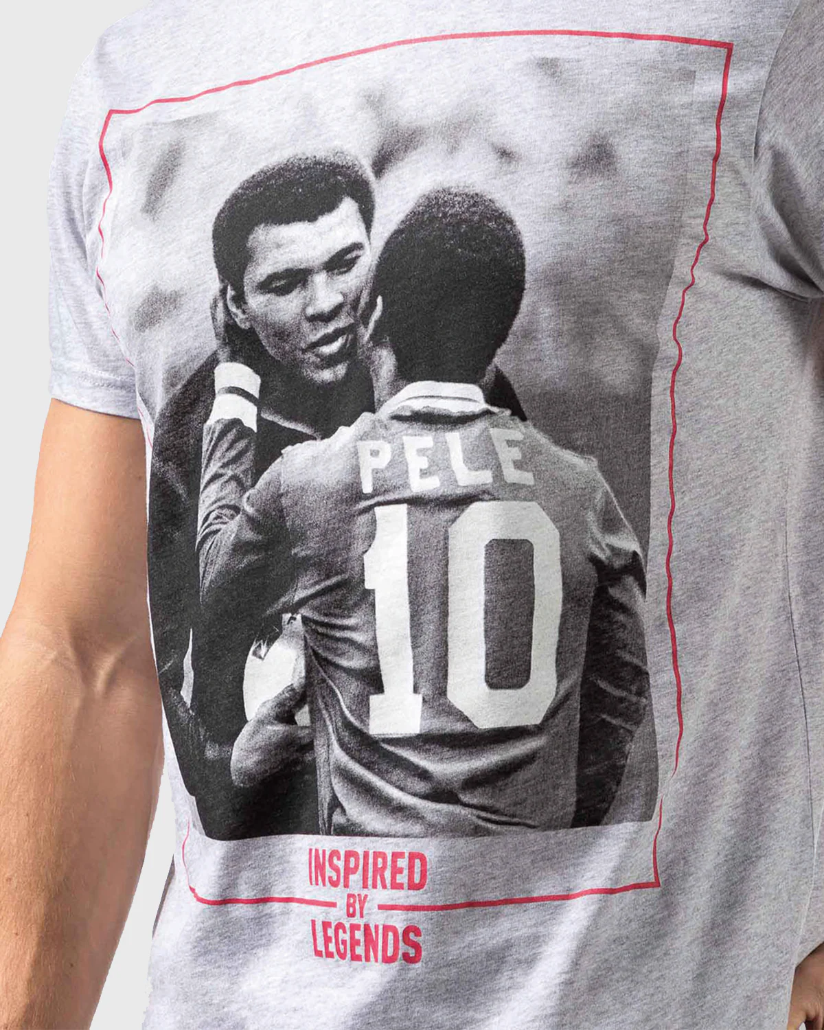 1977 INSPIRED BY LEGENDS gris - Camiseta fútbol retro - Image 4