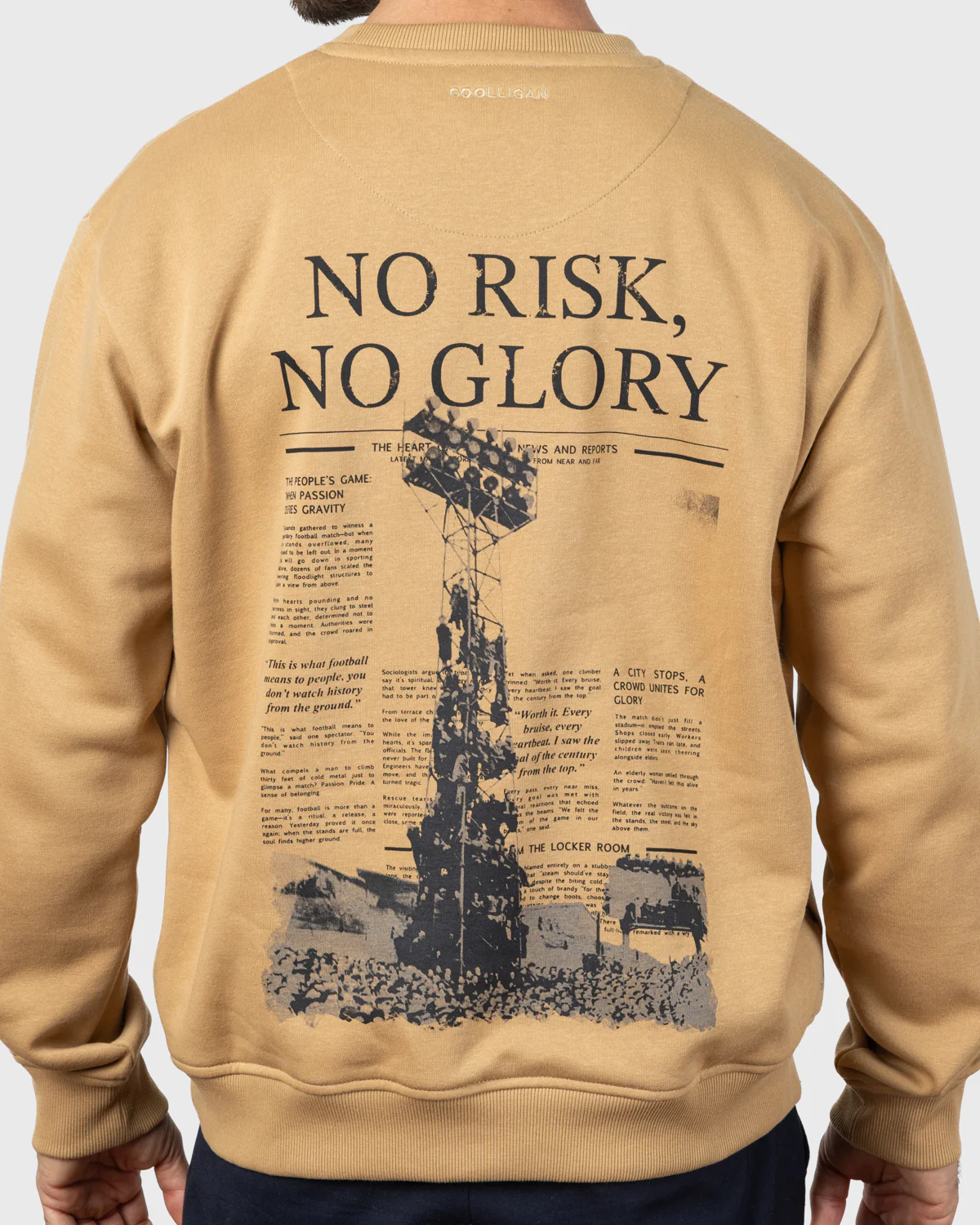 1979 NO RISK, NO GLORY - Sudadera Fútbol Retro - Image 3