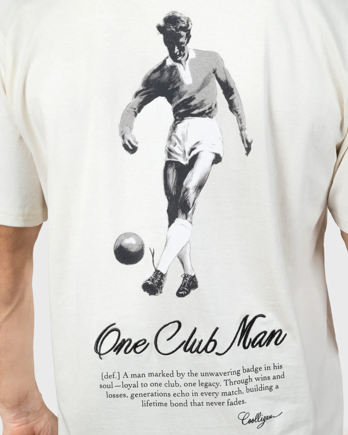 1985 ONE CLUB MAN - Camiseta fútbol retro - Image 3