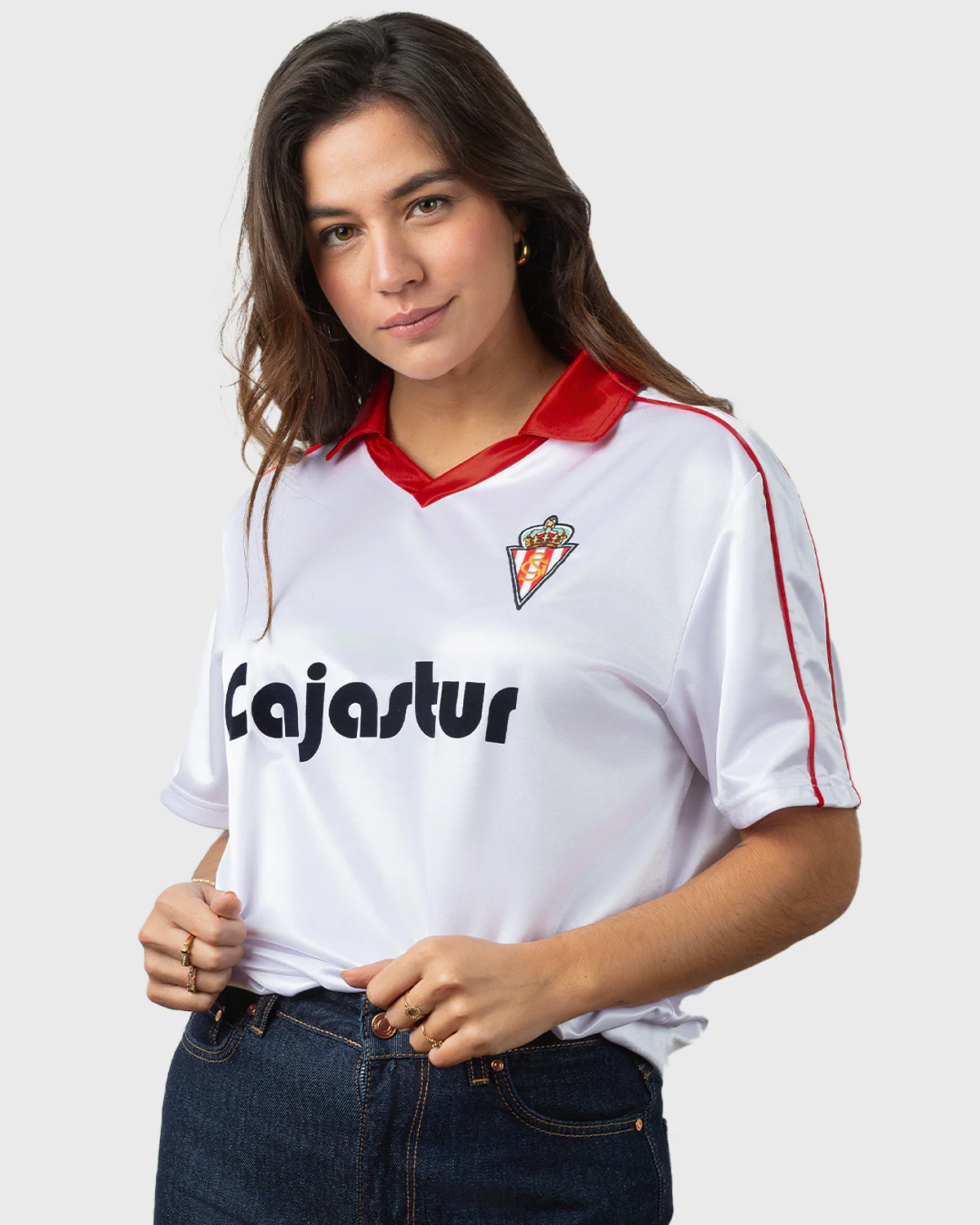 1989 REAL SPORTING - Camiseta fútbol retro - Image 5