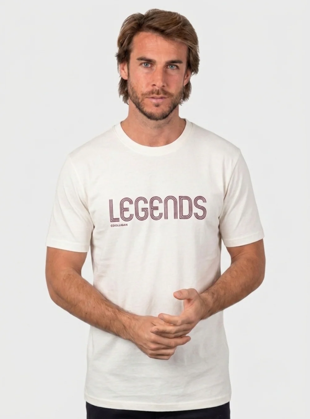 1990 LEGENDS FACES OFF WHITE - Camiseta Fútbol Retro - Image 2