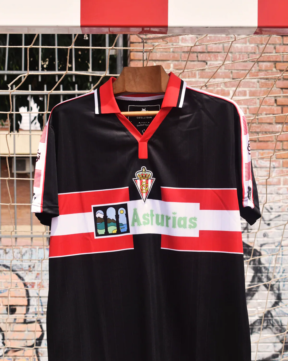 1997 SPORTING GIJÓN AWAY - Camiseta futbol retro - Image 5