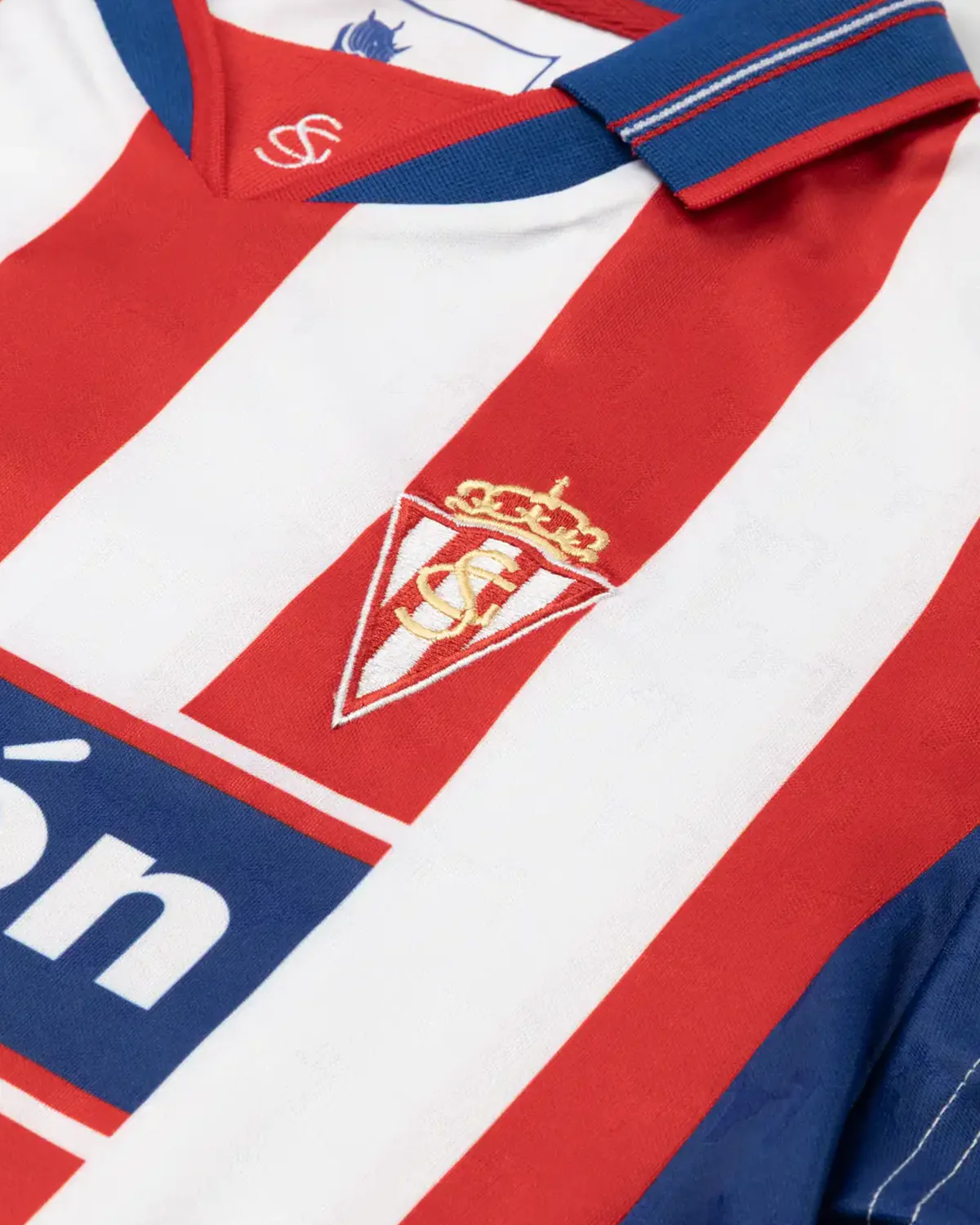 2000 REAL SPORTING DE GIJÓN Crop Top - Camiseta fútbol retro - Image 2