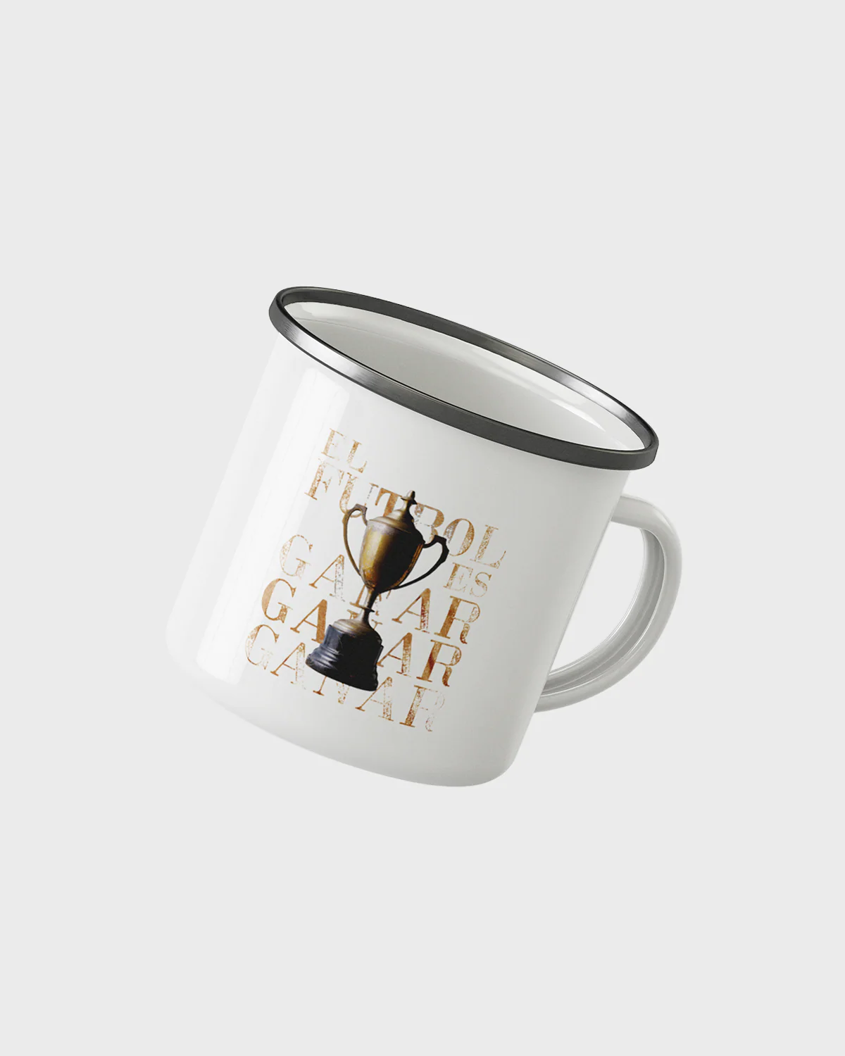 GANAR, GANAR Y GANAR - Taza Fútbol Retro