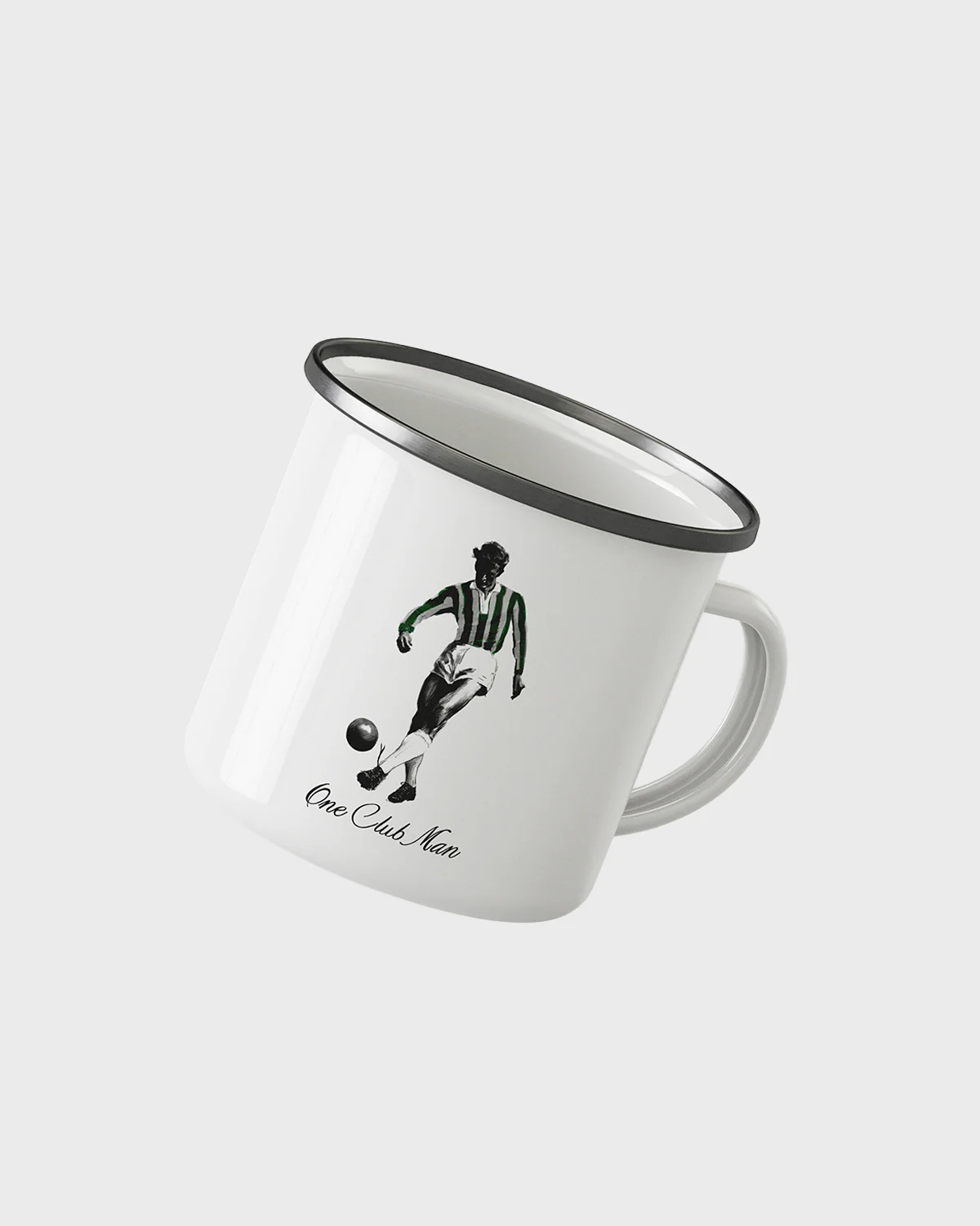 ONE CLUB MAN VERDE - Taza Fútbol Retro